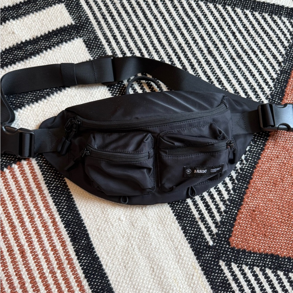 Black Waist Bag